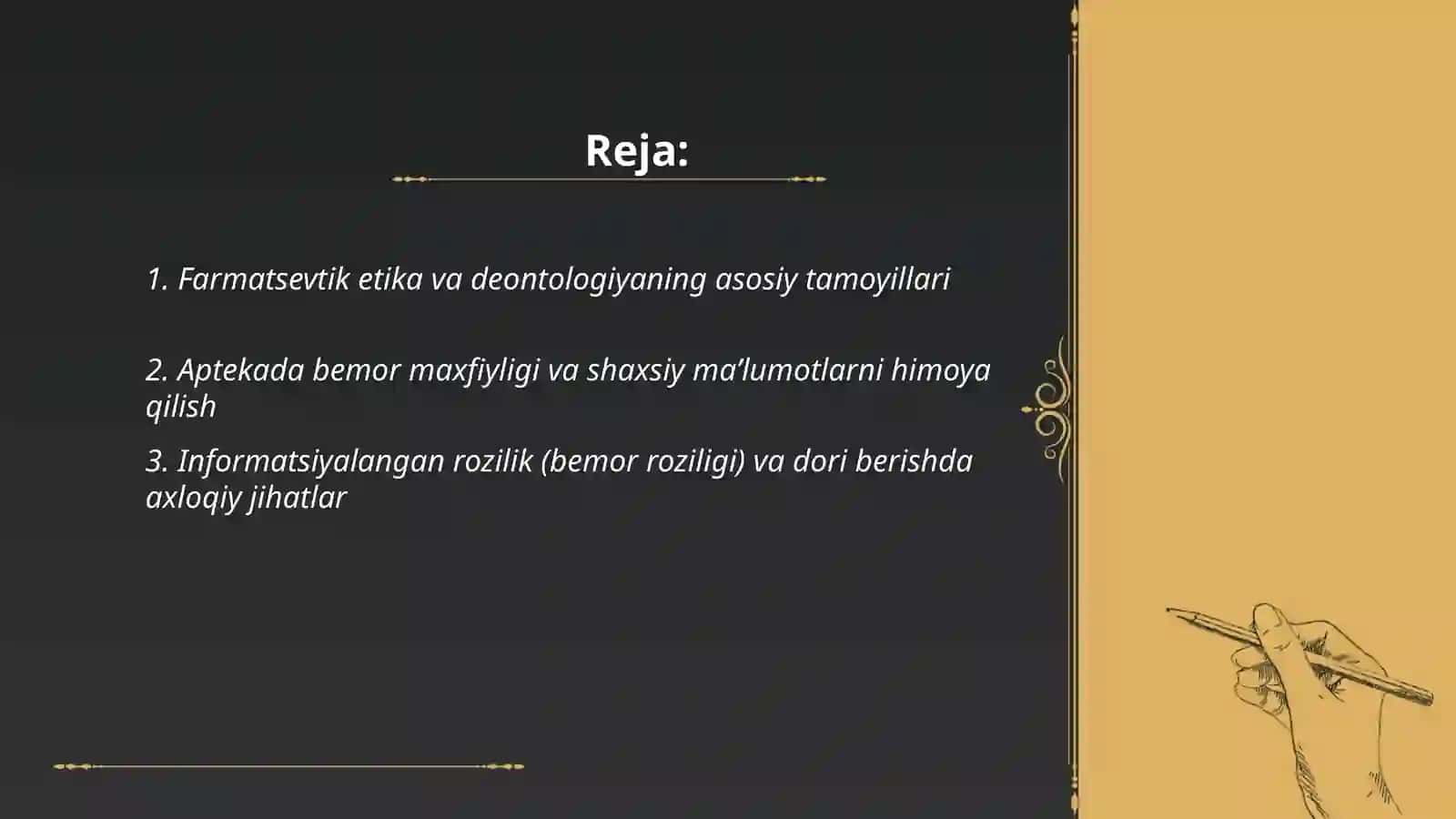 Farmatsevtik etika va deontologoya 2