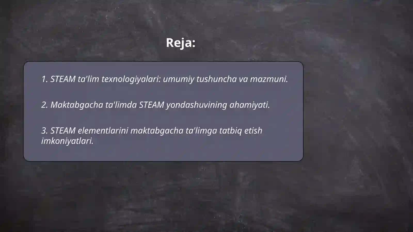 STEAM ta'lim texnologiyasi 2