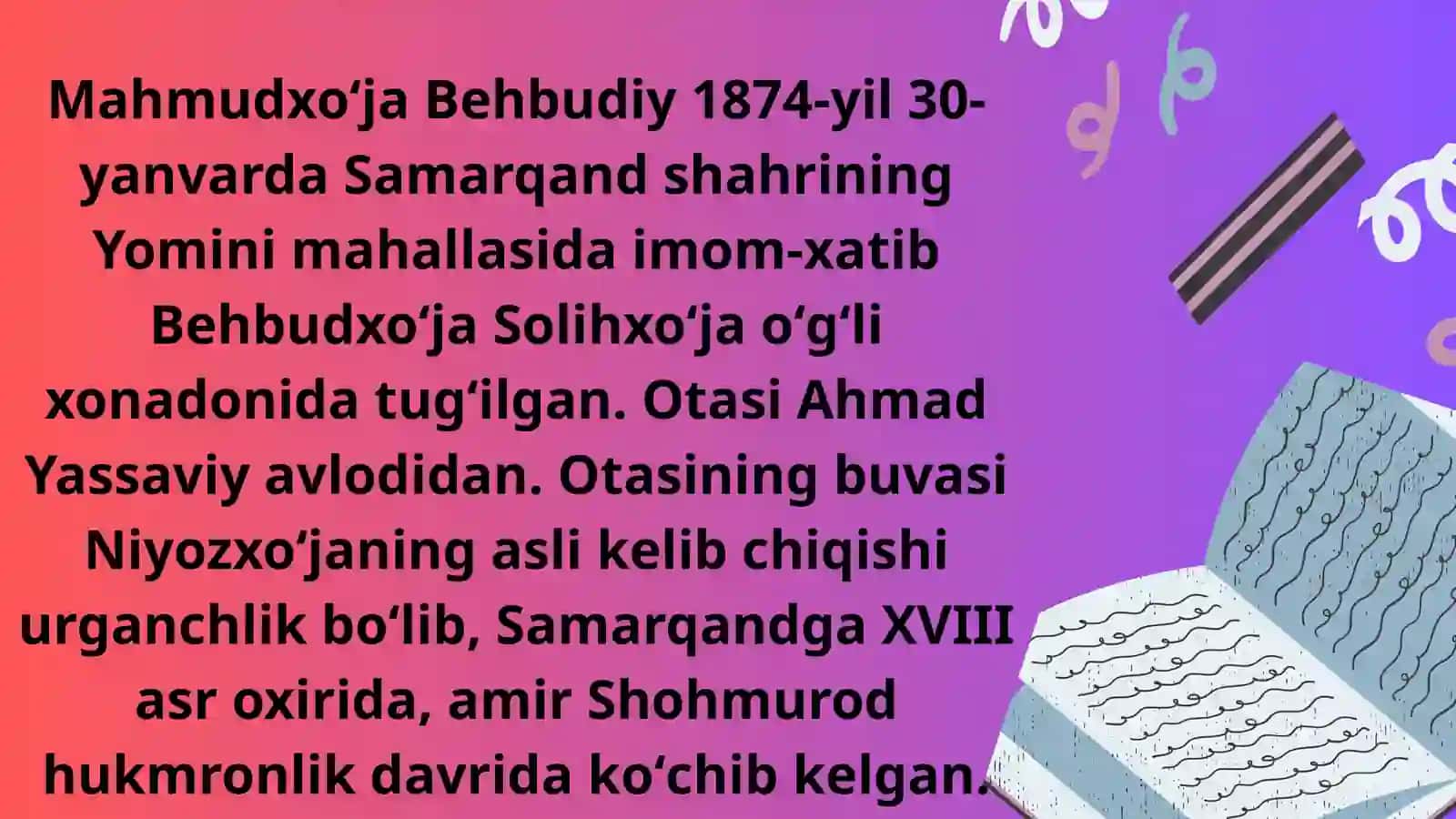 Mahmudxoʻja Behbudiy 2