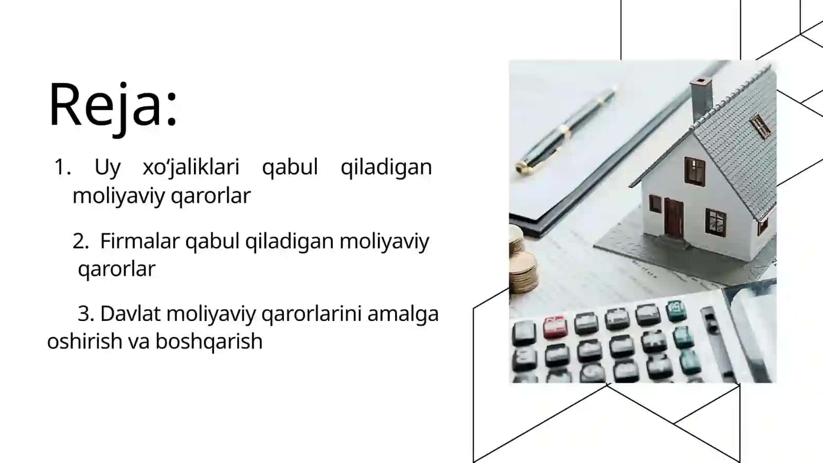 Moliyaviy qarorlar 2