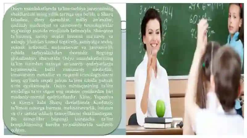 Osiyomintaqasidata’lim-tarbiyatiziminingshakllanishi 2