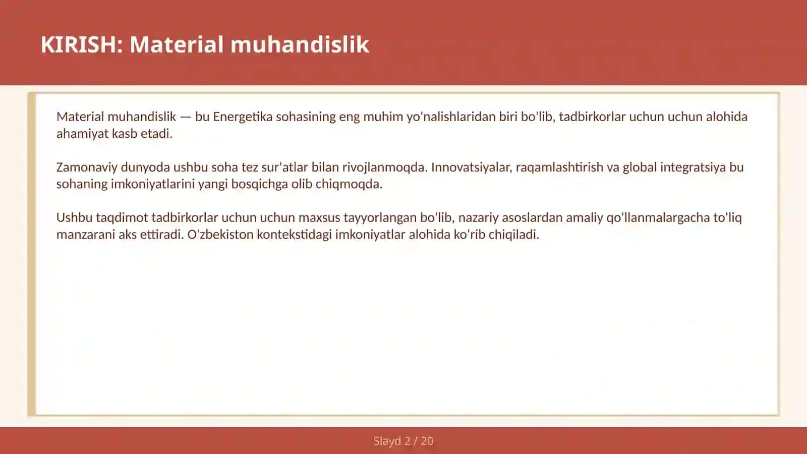 MATERIAL MUHANDISLIK 2