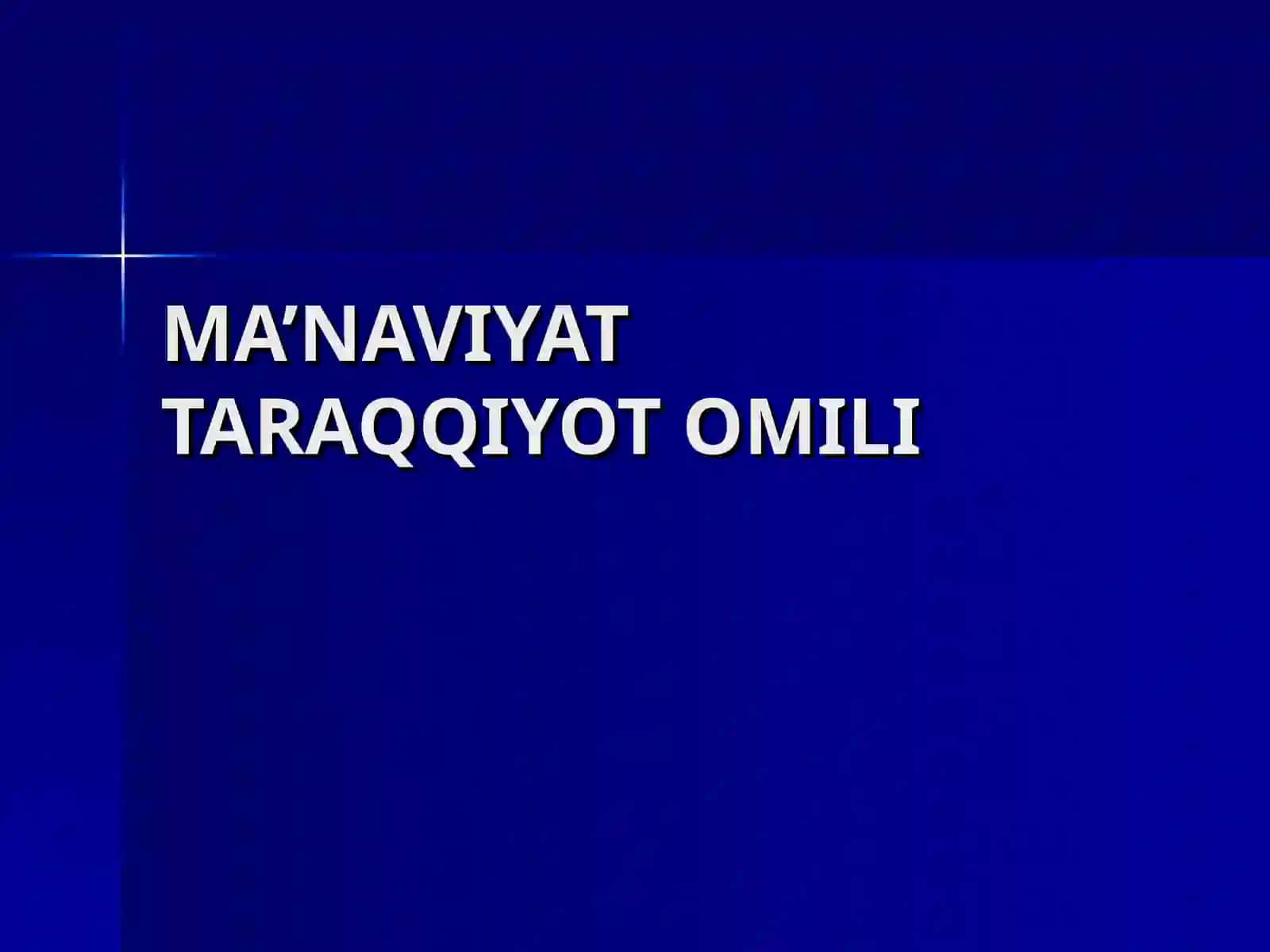 BEKCHANOVA MUHARRAMNING MA’NAVIYAT ASOSLARI FANIDAN TAYYORLAGAN MUSTAQIL ISHI 2