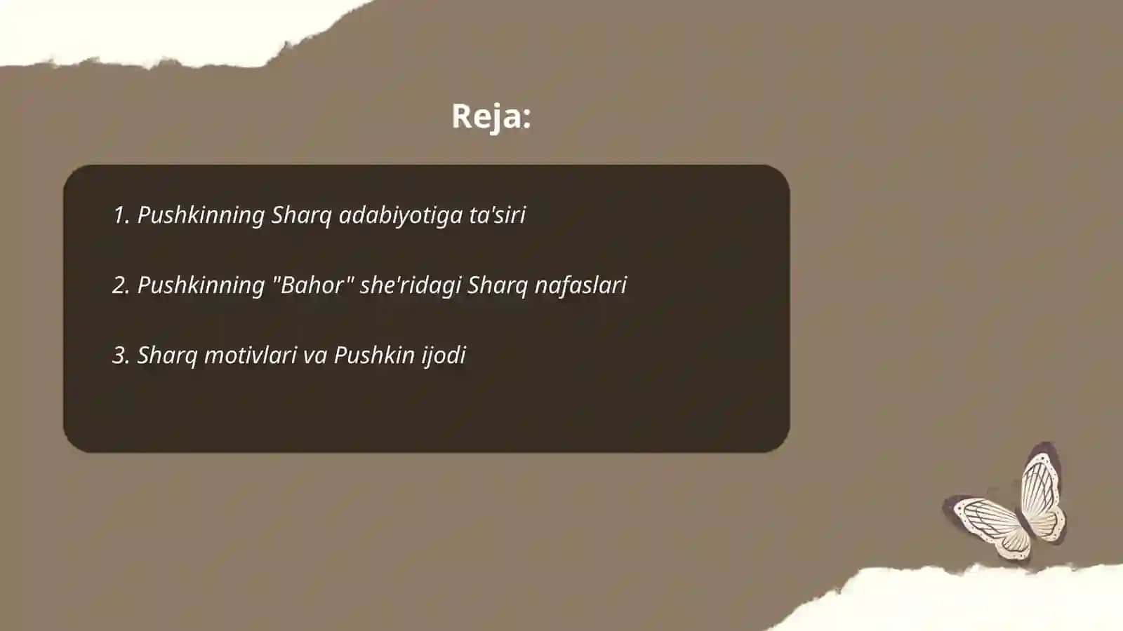 Pushkin va sharq 2