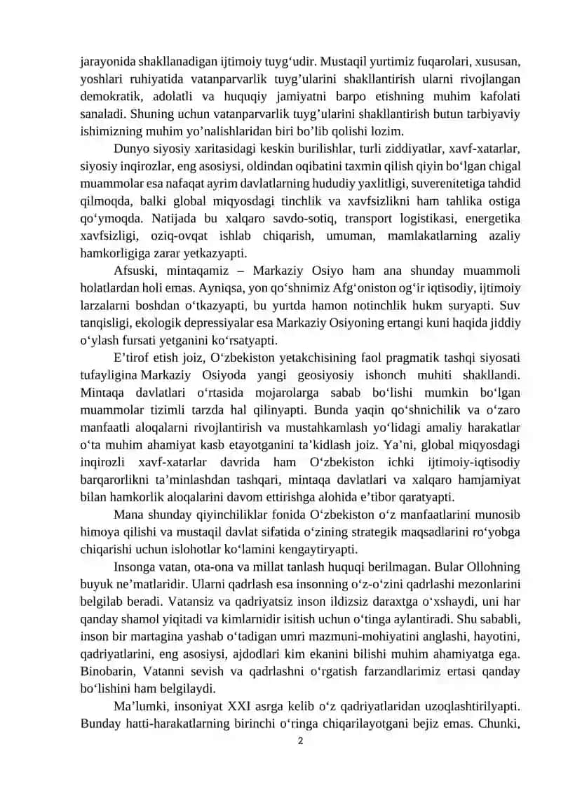 Vatanparvarlik 2