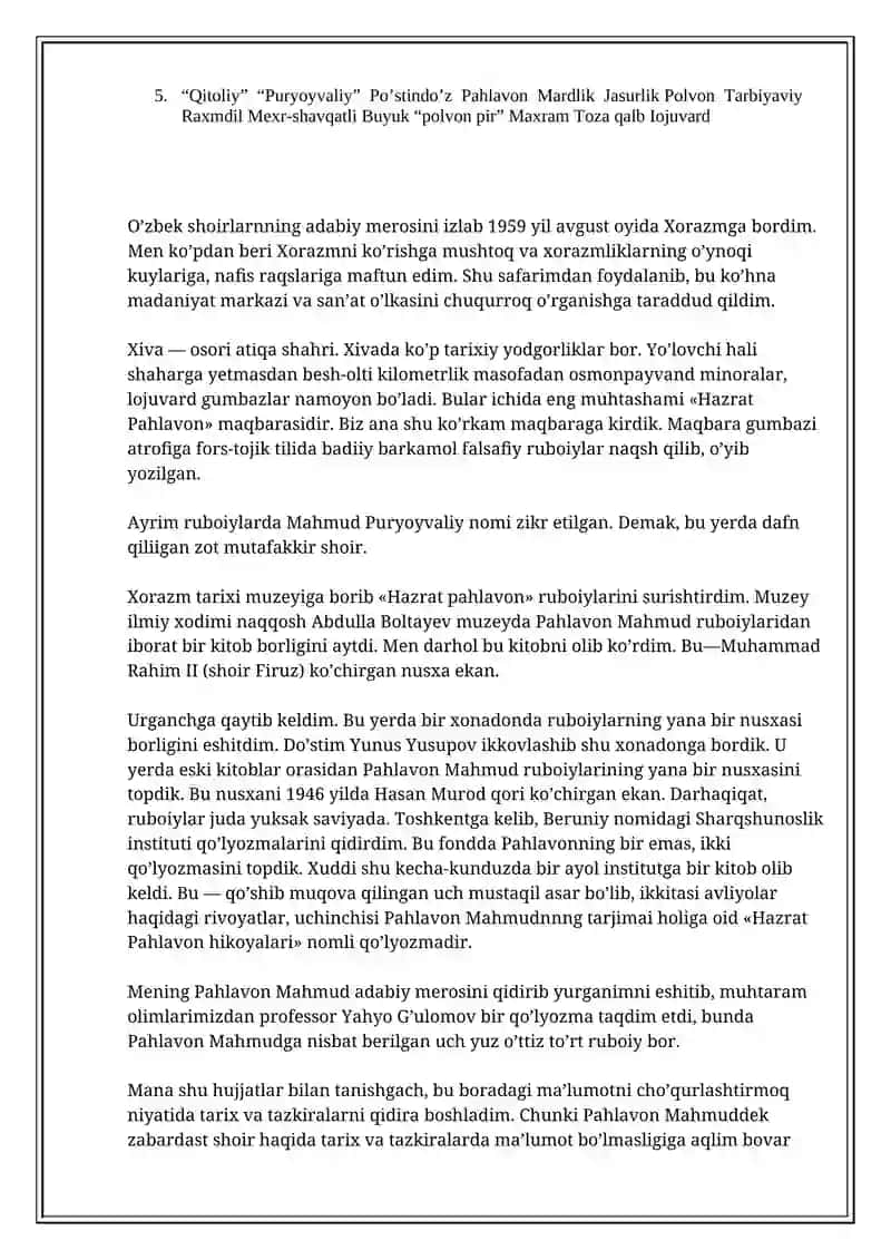 Pahlavon Mahmud 2