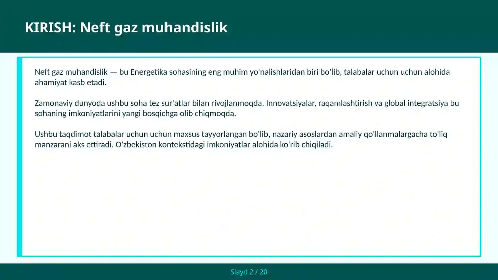 Neft gaz muhandislik 2