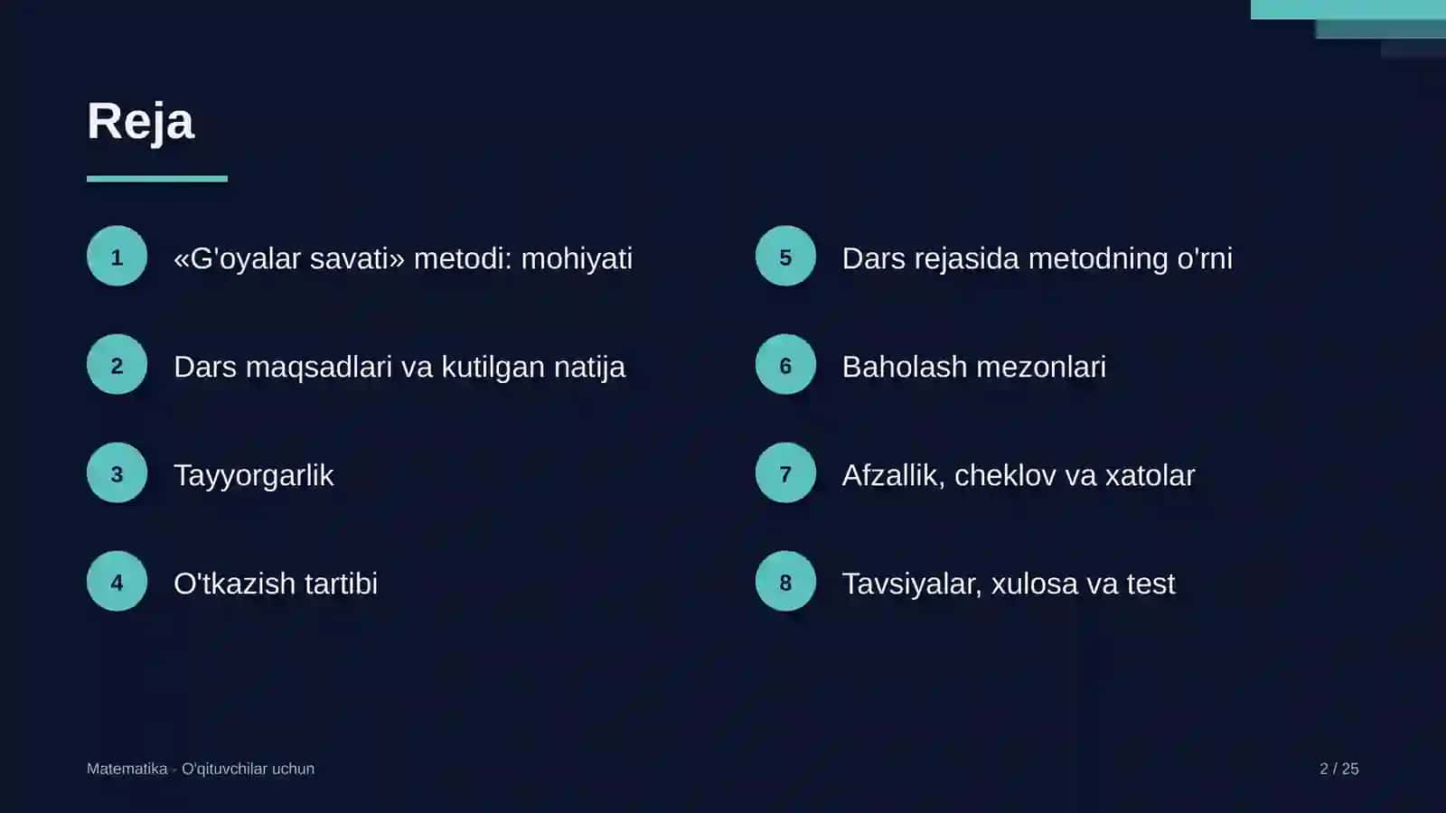 matematika darslarida g'oyalar savati metodidan foydalanish 5181 2