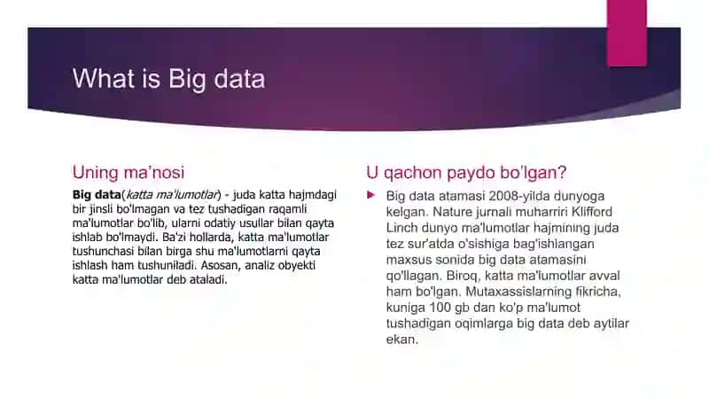 Bigdata 2
