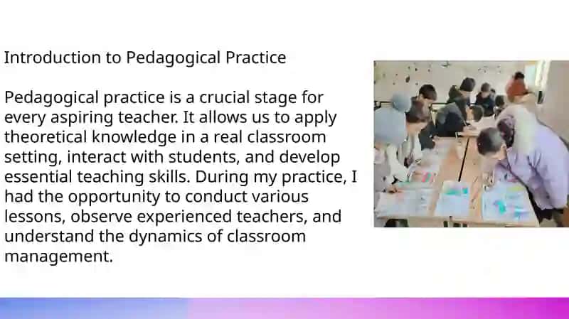 A Reflection on Teaching Experience 2