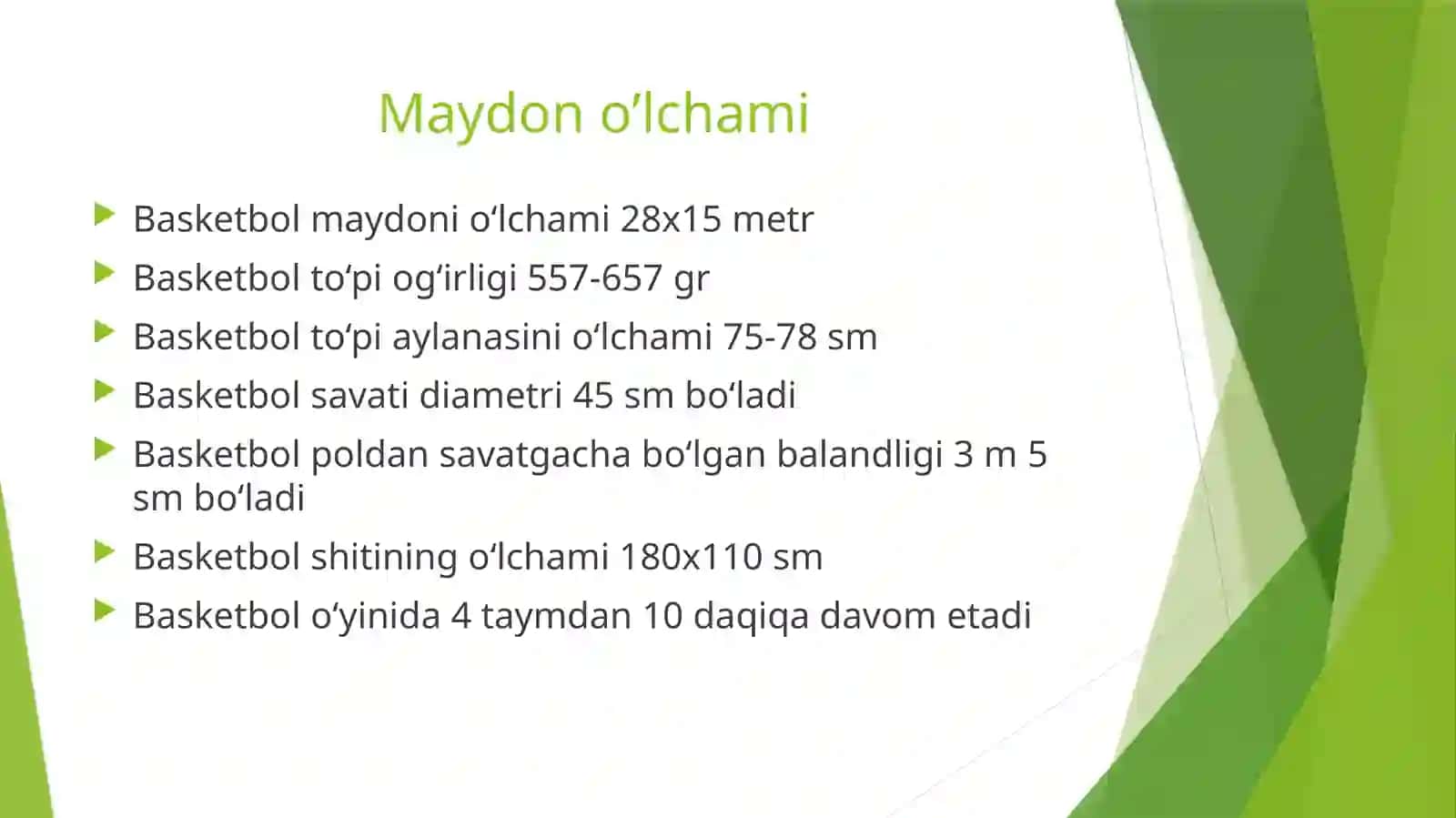 Baskrtbolo‘yininingkelibchiqishivarivojlanisshtarixi,o‘yinqoidalarihamdao‘yintexnikasivataktikasiningtasnifi 2