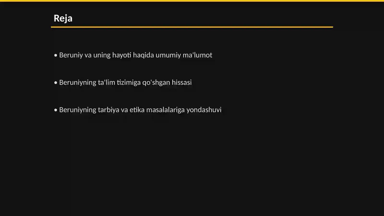 Abu Rayhon Beruniyning pedagogik qarashlari 2