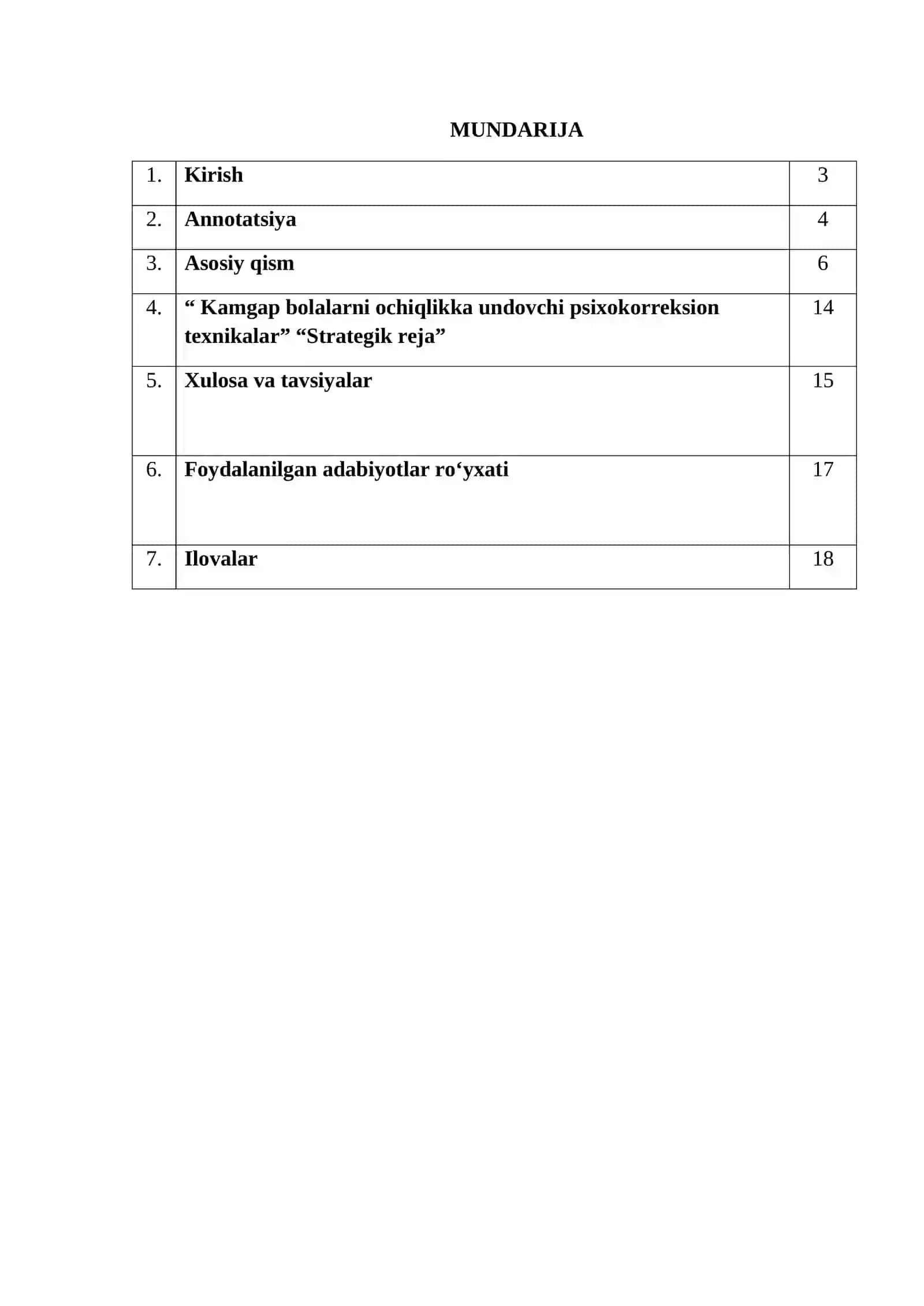 Kamgap bolalarni ochiqlikka undovchi psixokorreksion texnikalar 2