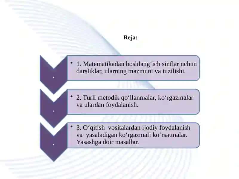 BOSHLANG‘ICHSINF MATEMATIKA DARSLARIDA QO‘LLANILADIGAN O‘QUV VOSITALARI VA ULARNING VAZIFALARI 2