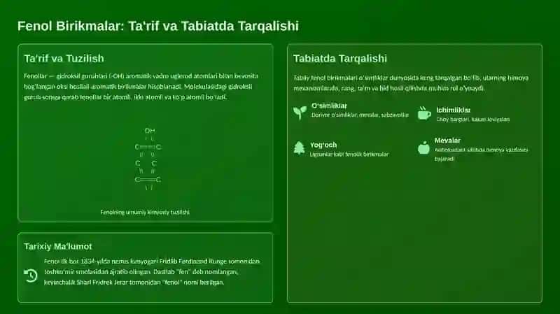 Tabiiy Fenol Birikmalar 2