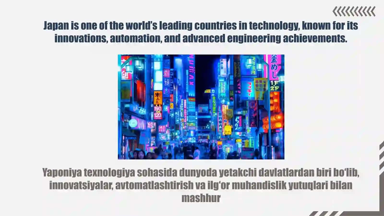 Amazing Japanese TechnologiesHayratlantiruvchi Yapon Texnologiyalari 2