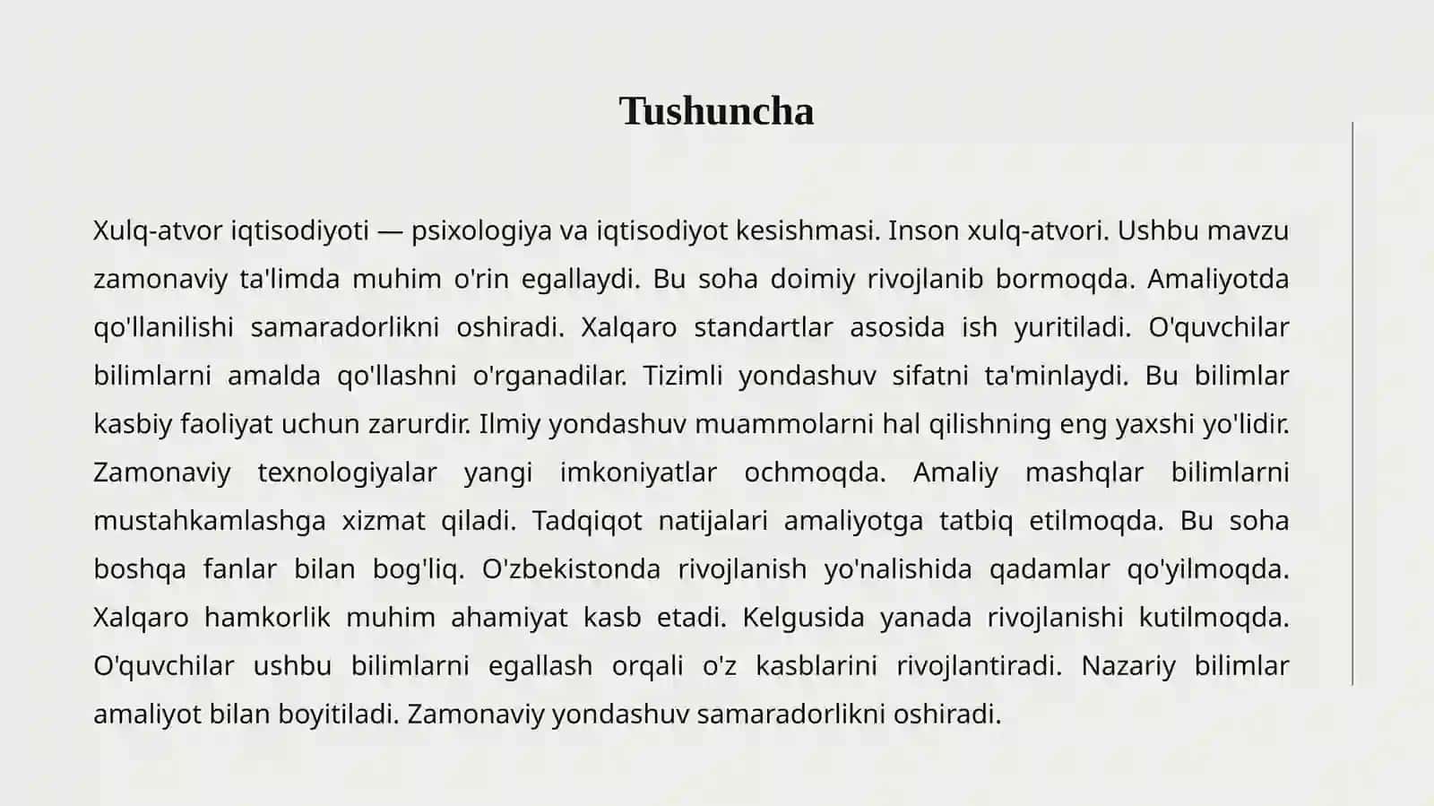 XULQ-ATVOR IQTISODIYOTI 2