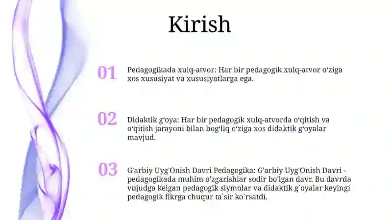 G'Arbiy Uyg'Onish Davri Pedagogika Siymolarining Didaktik G'Oyalari 2
