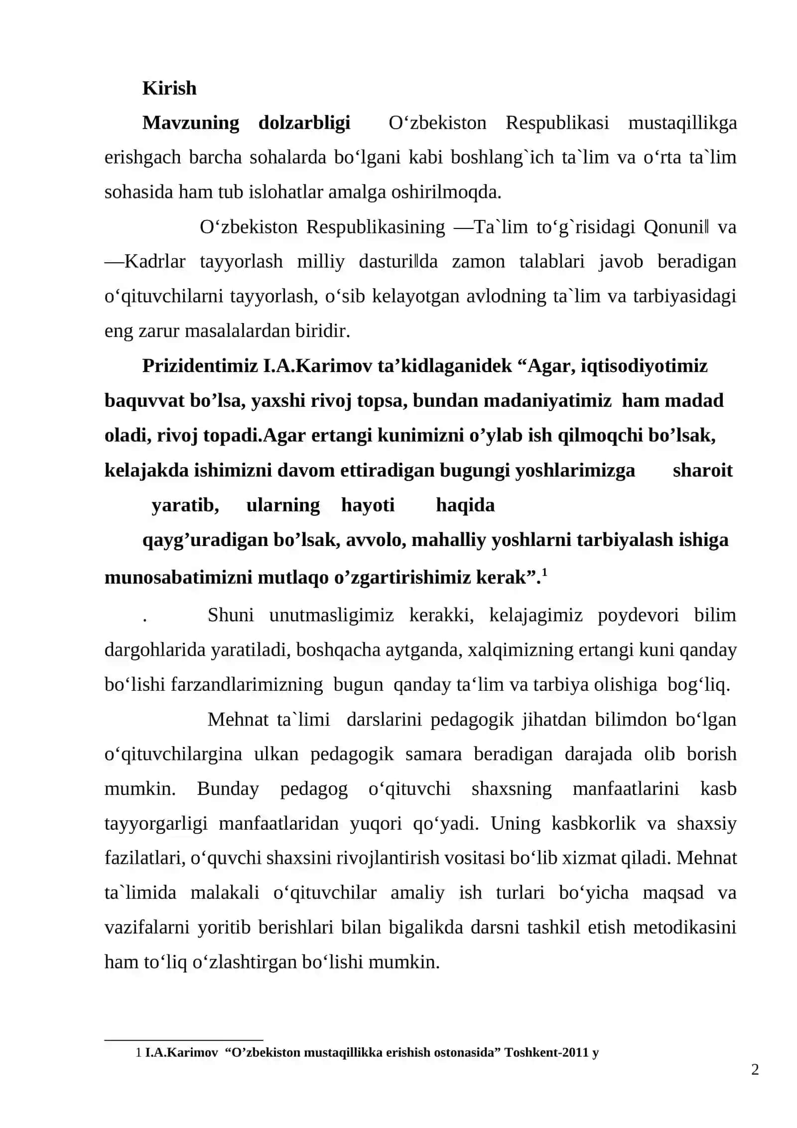 Boshlang`ich sinf mehnat darslarida qog`ozdan amaliy ishlar 2