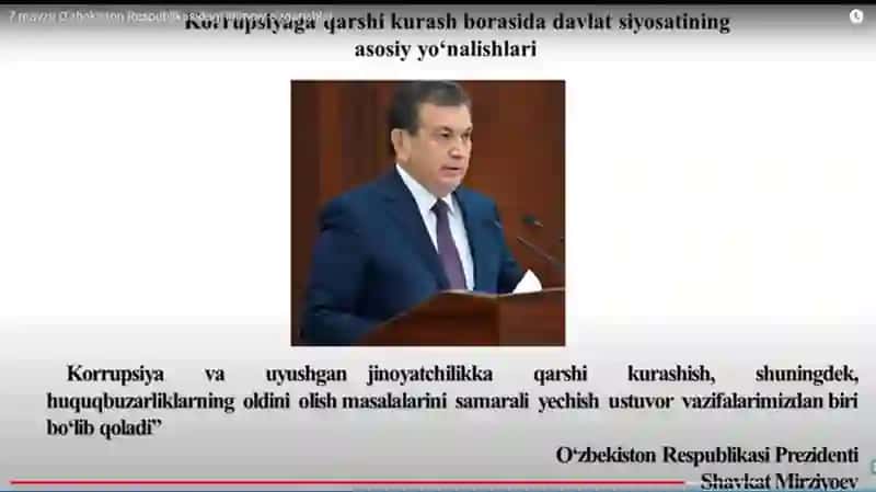 Qonunchilik hujjatlari va loyihalarini korrupsiyaga qarshi ekspertizasi 2