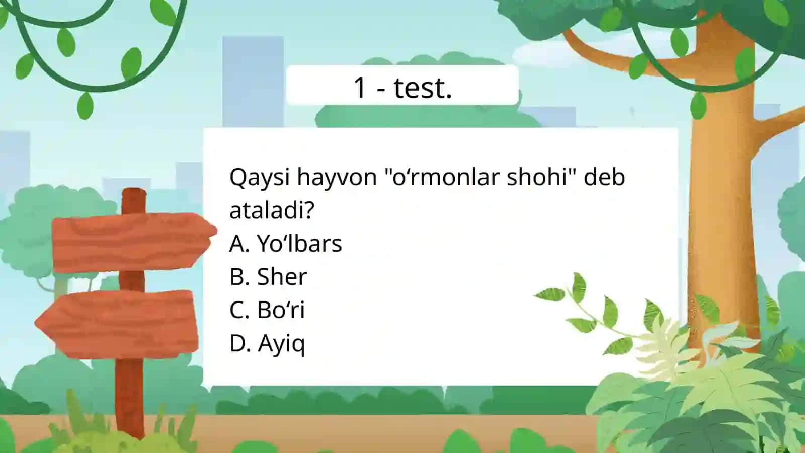 Qiziqarli test 2