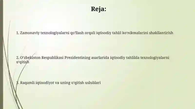 Zamonaviy Texnologiyalar asosida Iqtisodiy Ta'lim 2
