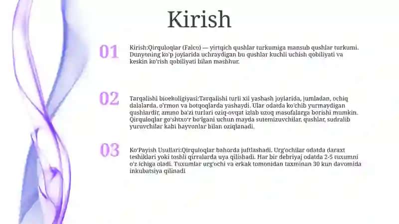 Qirquloqlarning Tabiatda Tarqalishi Bioekoligiyasi KoʻPayish Usullari 2