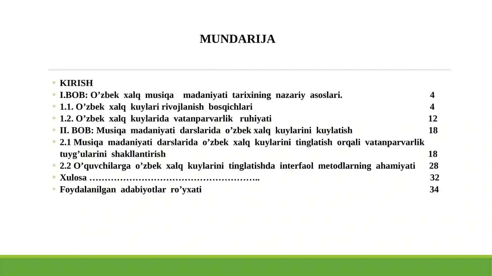 O`quvchilargao`zbekxalqkuylarinitinglatishorqaliVatanparvarliktuyg`ularinirivojlartirishmetodlari 2