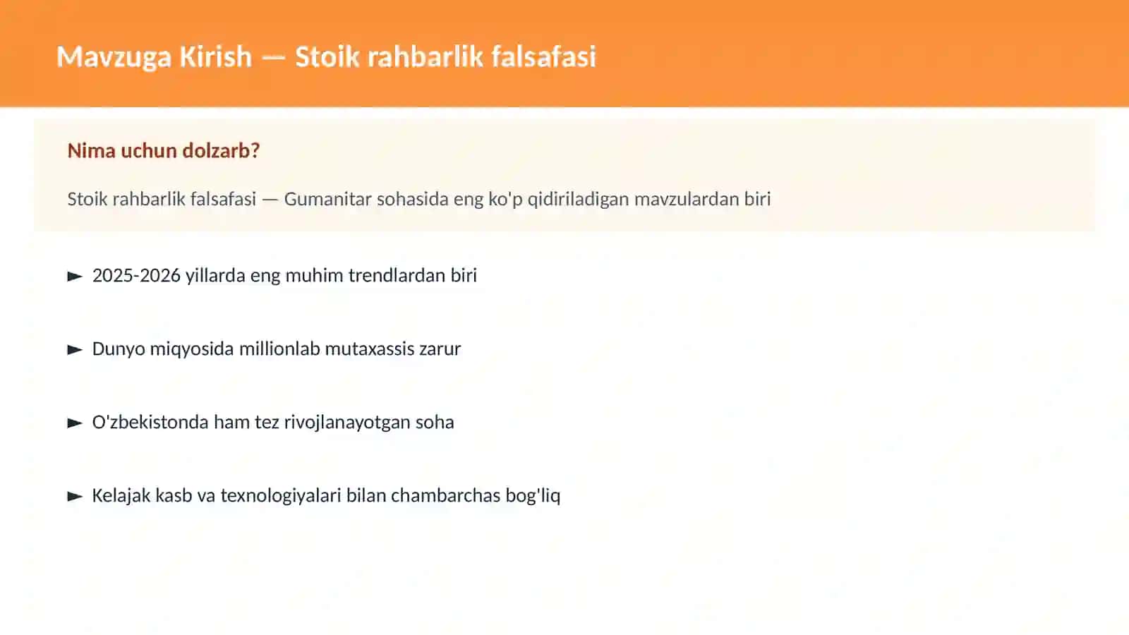 Stoik rahbarlik falsafasi 2