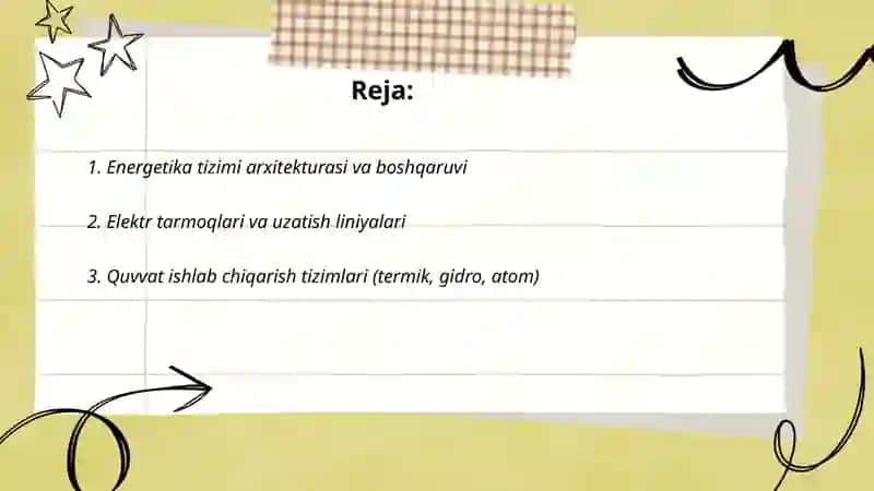 Energetika tizimi 2