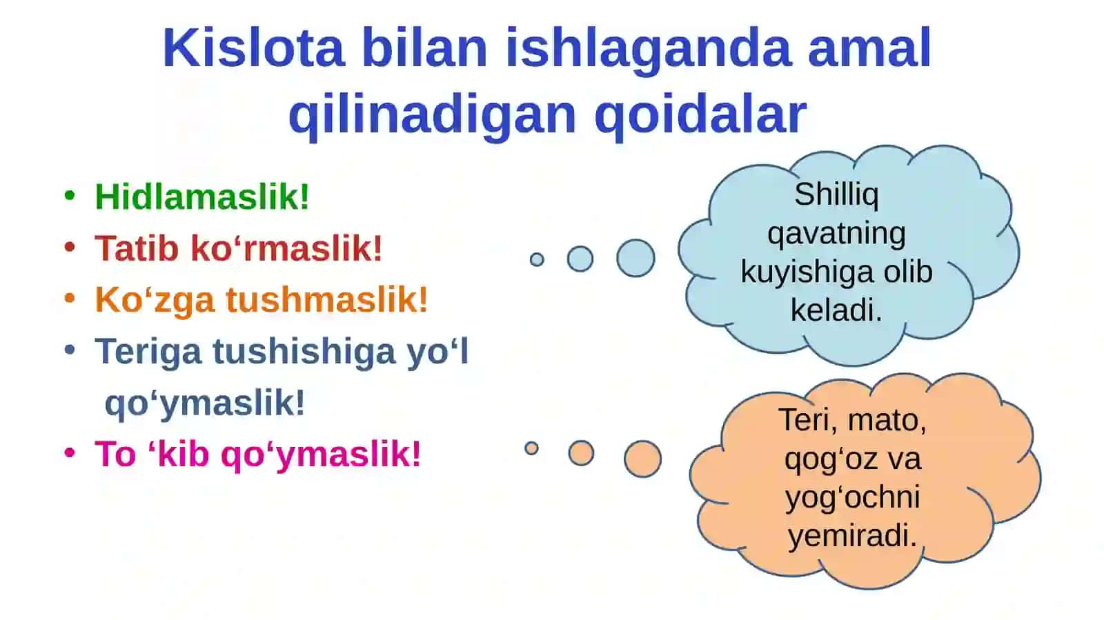 Xlorid kislota 2