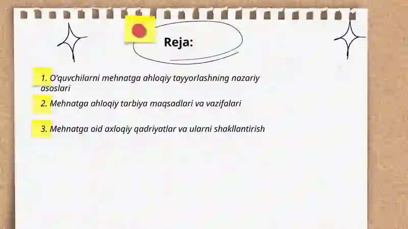 Oʻquvchilarni mehnatga ahloqiy tayyorlash 2