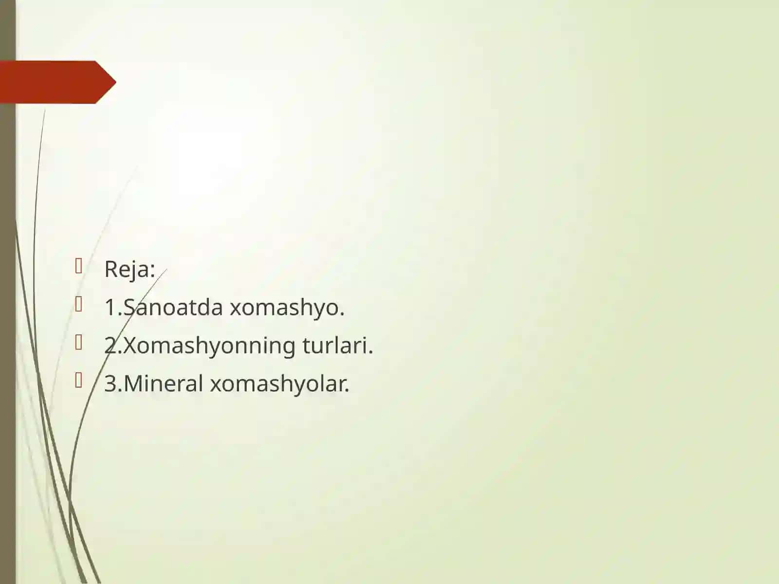 O‘ZBEKISTONDA KIMYOVIY XOM ASHYO XILLARI VA MANBALARI 2