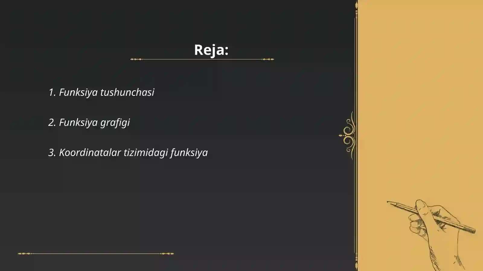 Elementar funksiyalar 2