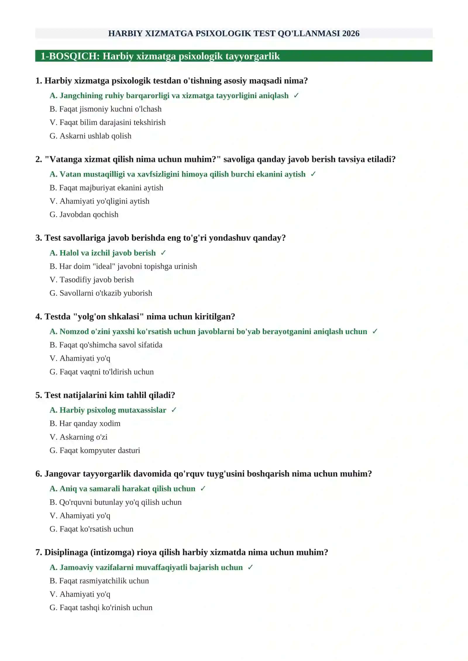 Harbiy psixologik qoʻllanma 2