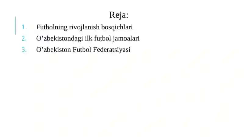 Oʻzbekistonda futbolni rivojlantirish 2