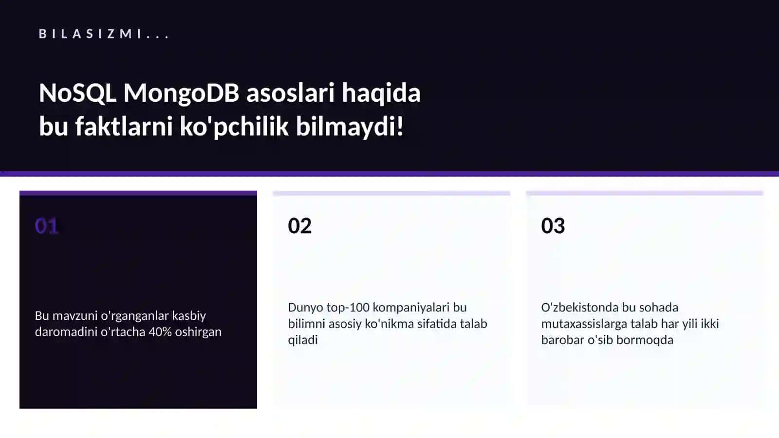 NoSQL MongoDB asoslari 2