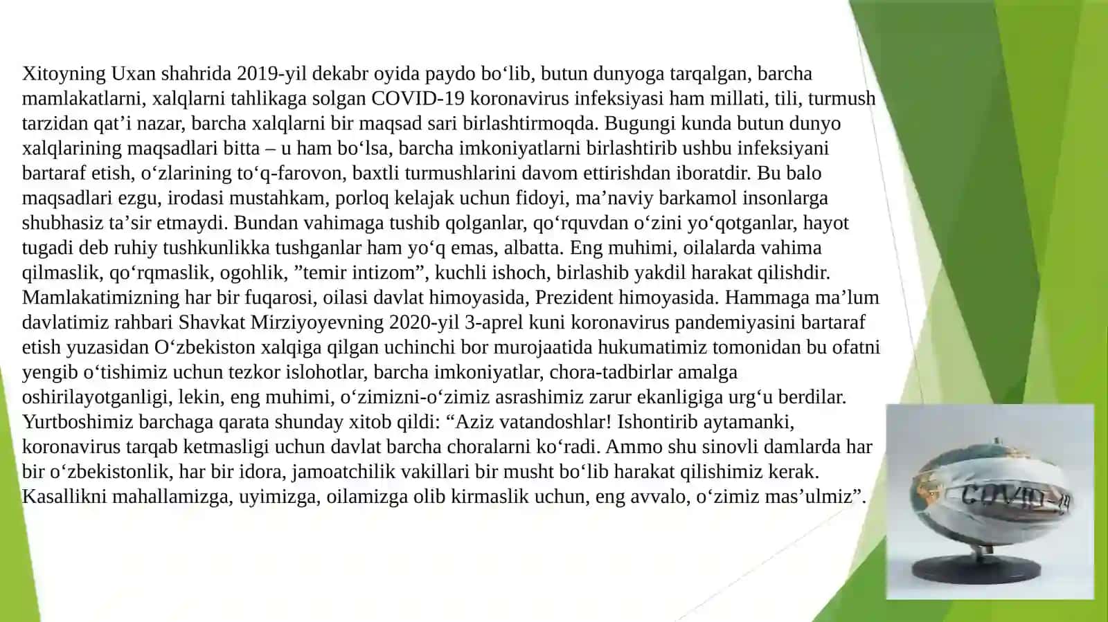 Epidemiya va pandemiya holatida aholiga ruhiy ijtimoiy yordam berishning asoslari 2