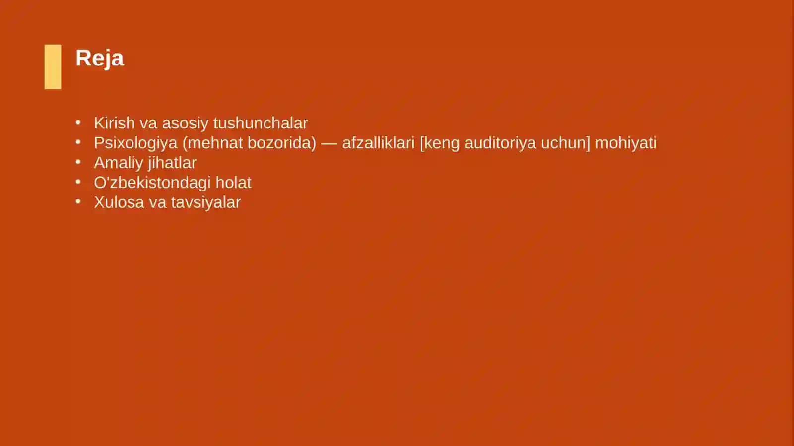 Psixologiya (mehnat bozorida) — afzalliklari [keng auditoriya uchun] 2