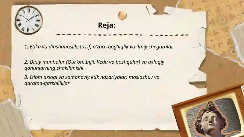 Etika va dinshunoslik 2