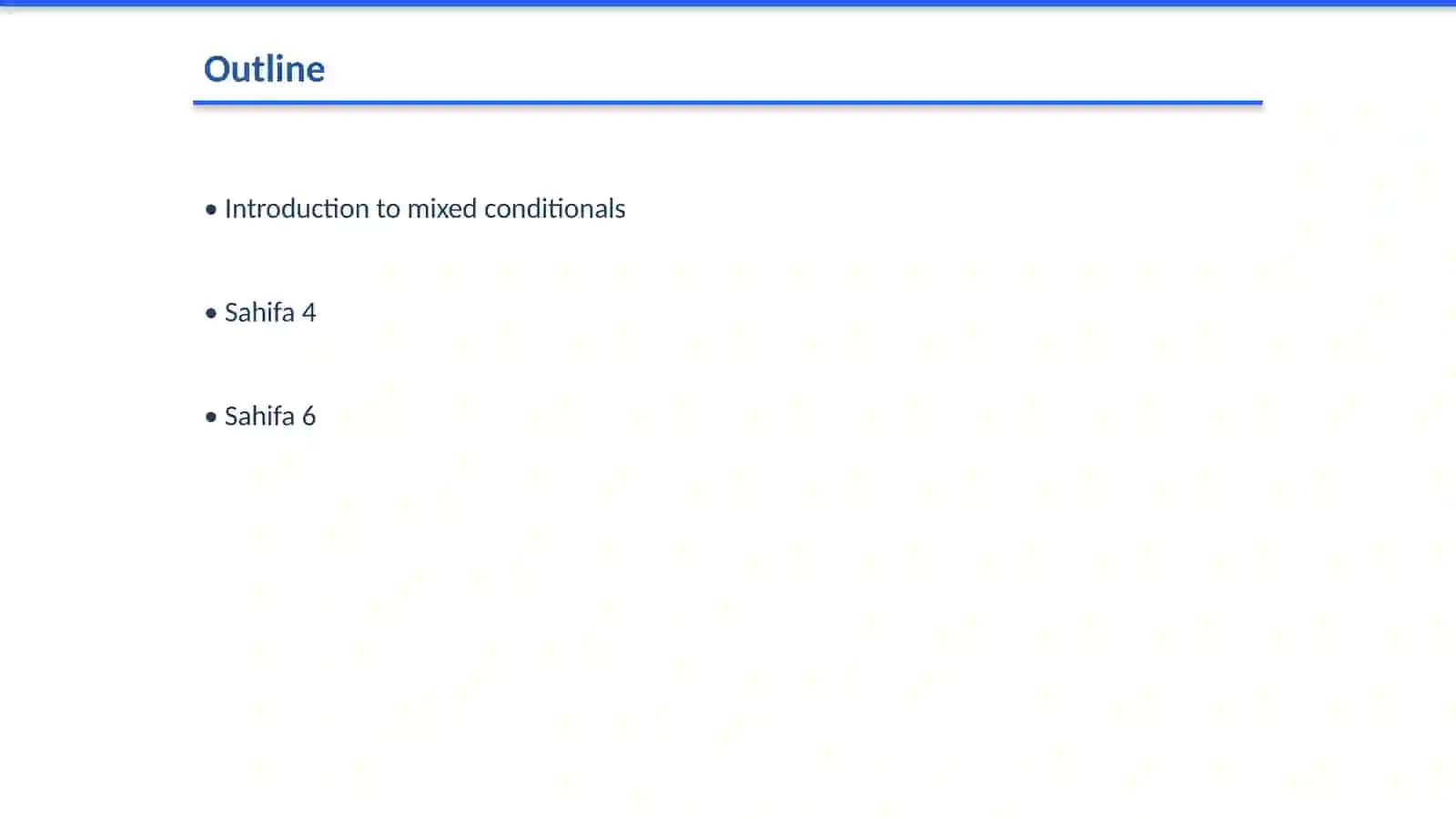 Mixed conditionals 2