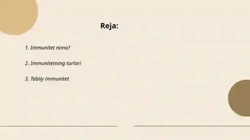 Immunitet haqida 2