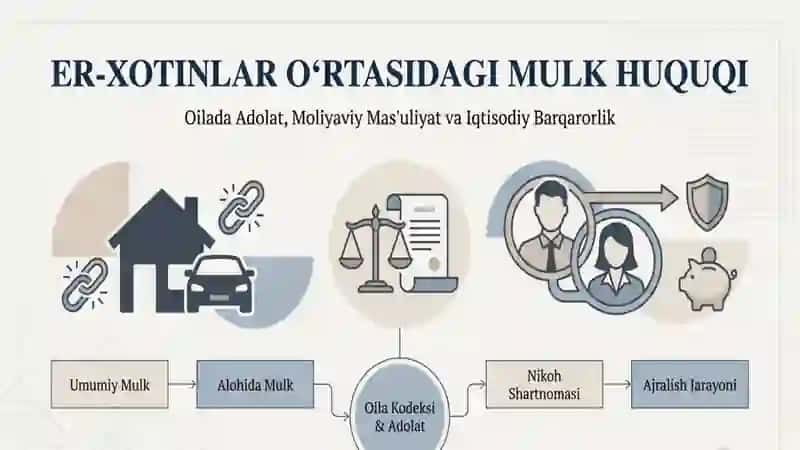 Er xotinlar o’rtasidagi mulk huquqi 2