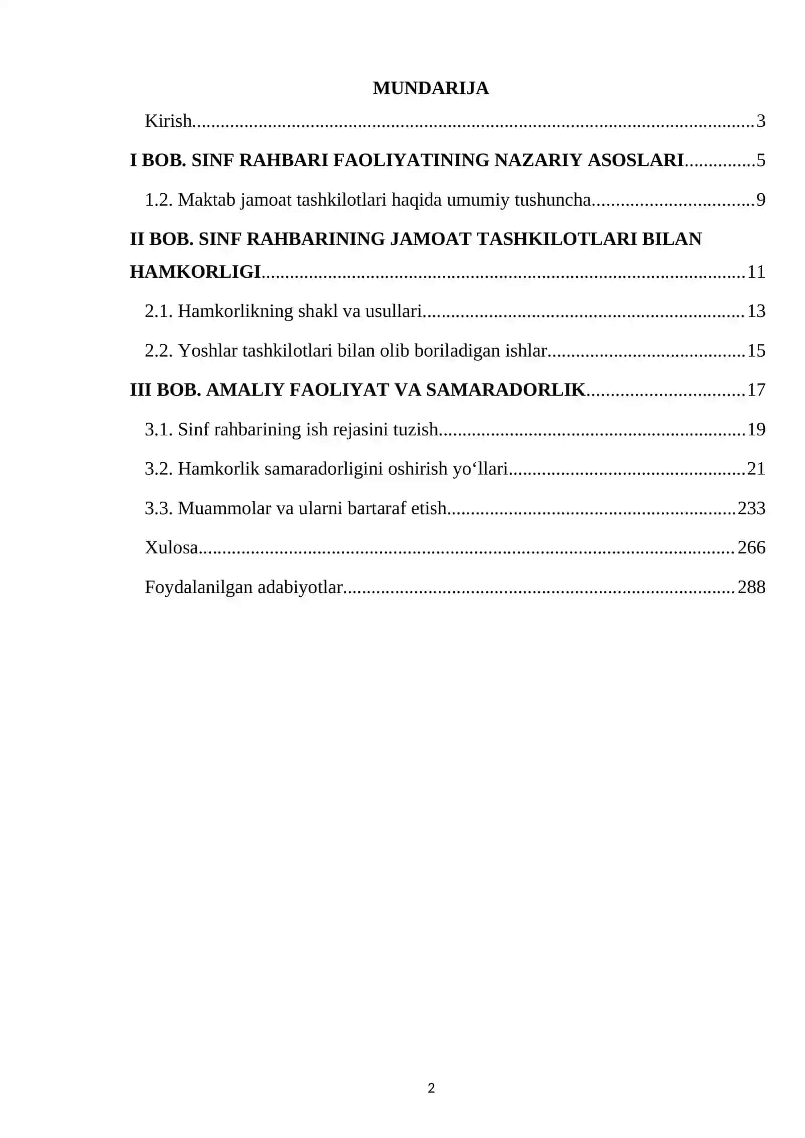 KURS ISHI "TARBIYA VA HUQUQ FANINI O’QITISH METODIKASI" 2