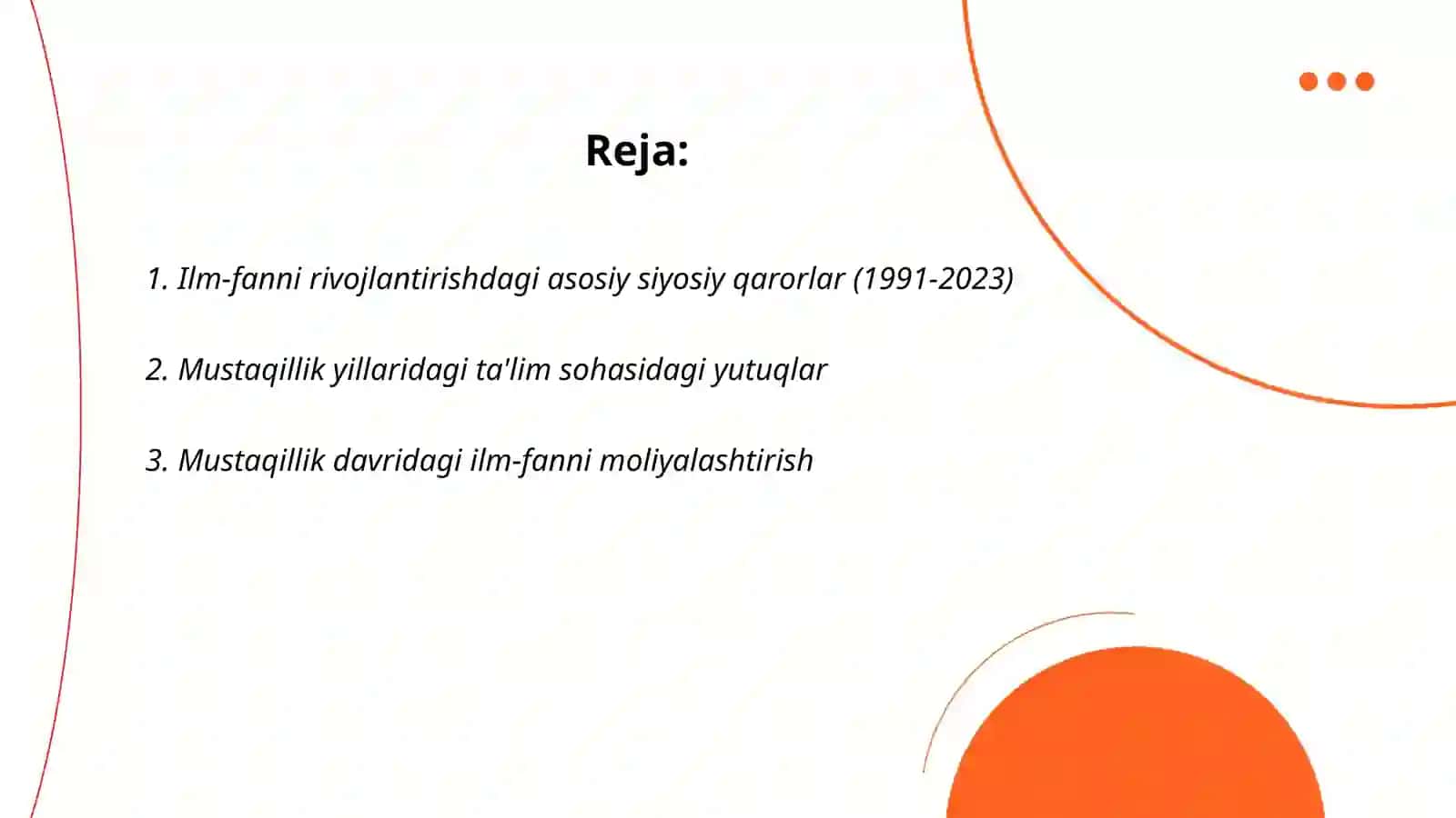 Mustaqillik yillarida ilm-fan 2