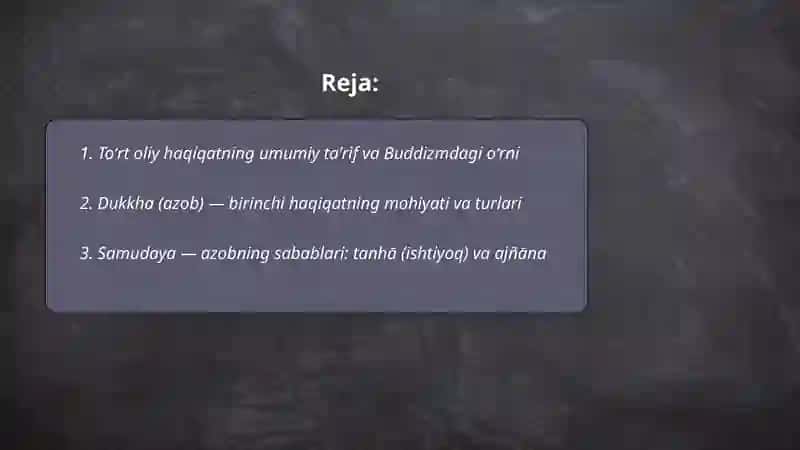 Buddizm ta'limotida toʻrt oliy haqiqat, Nirvana haqidagi qarashlar 2