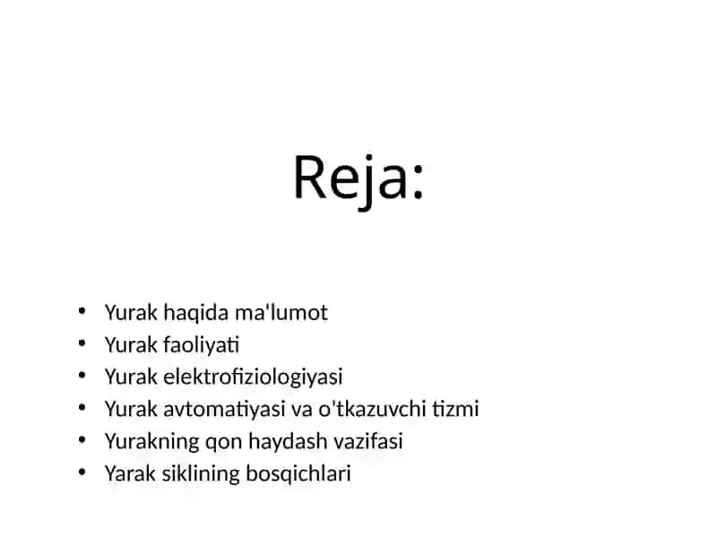 Yurak-qontomir fiziologiyasi 2