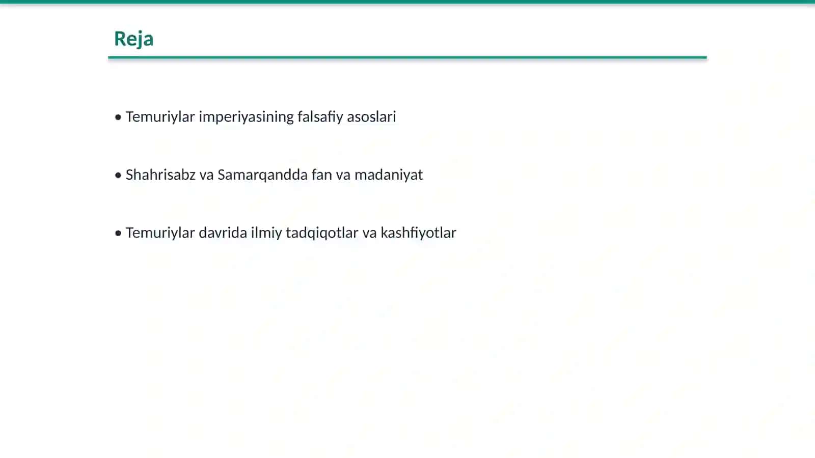 Temuriylar davrida ikkinchi renessans falsafasi va fan rivoji 2