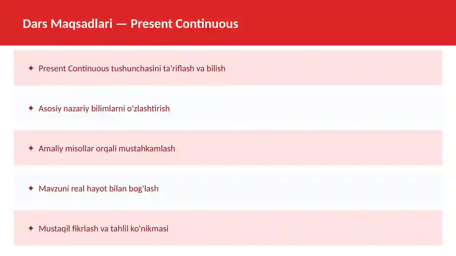 Present Simple 2