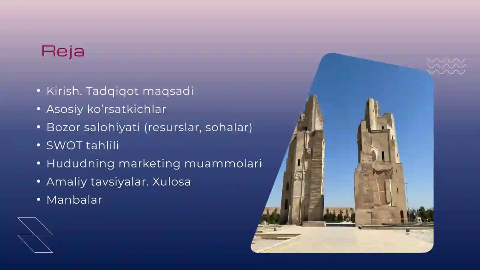 Qashqadaryo viloyati marketing tadqiqoti 2
